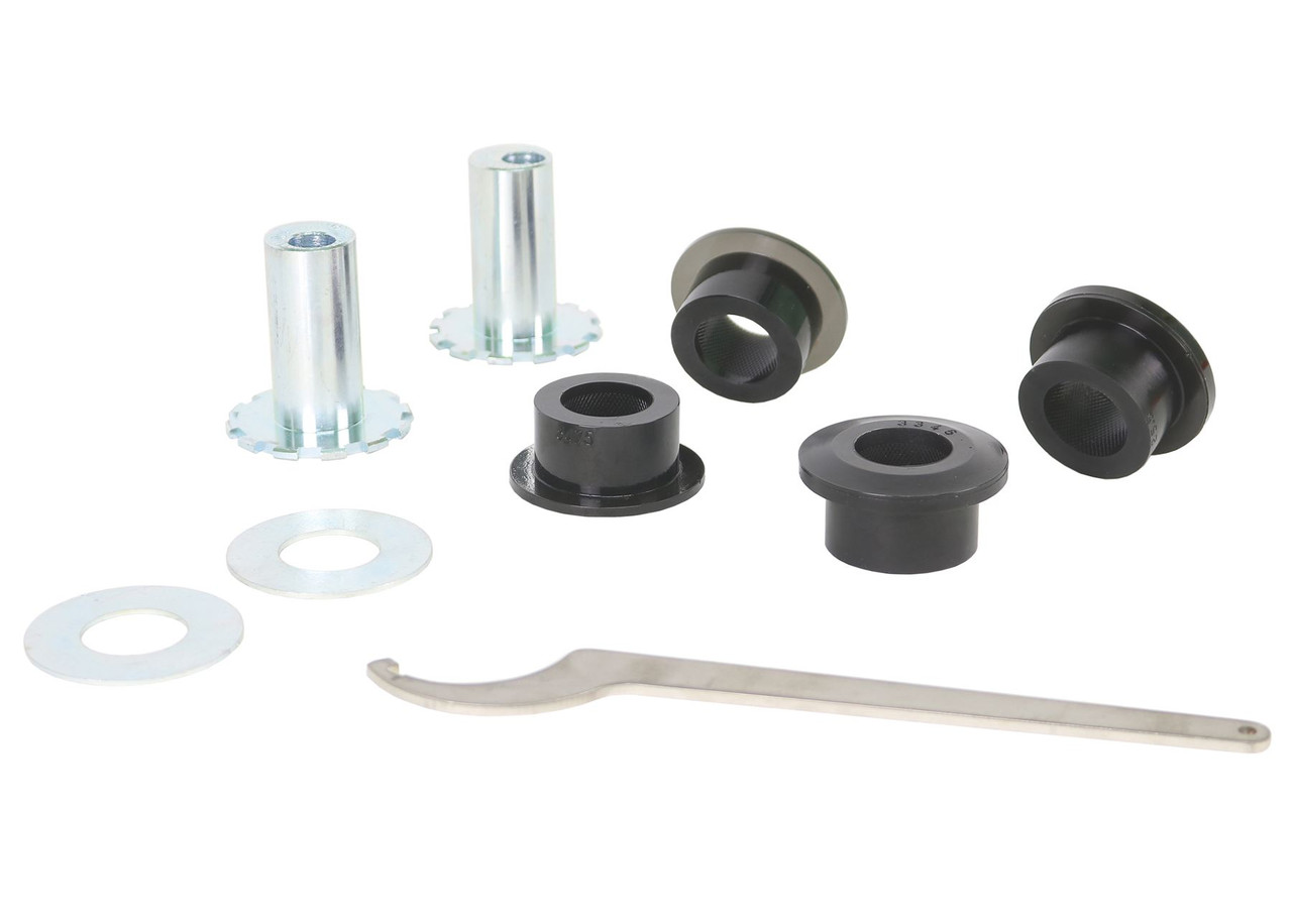 Whiteline Front Control Arm Lower - Inner Front Bushing Double Offset Kit for AUDI A3 2003-2013