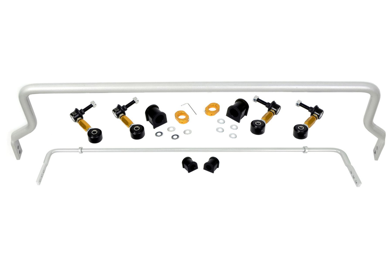 Whiteline Front and Rear Sway Bar - Vehicle Kit for Mazda Miata 90-97 Whiteline Front and Rear Sway Bar - Vehicle Kit for Mazda Miata 90-97