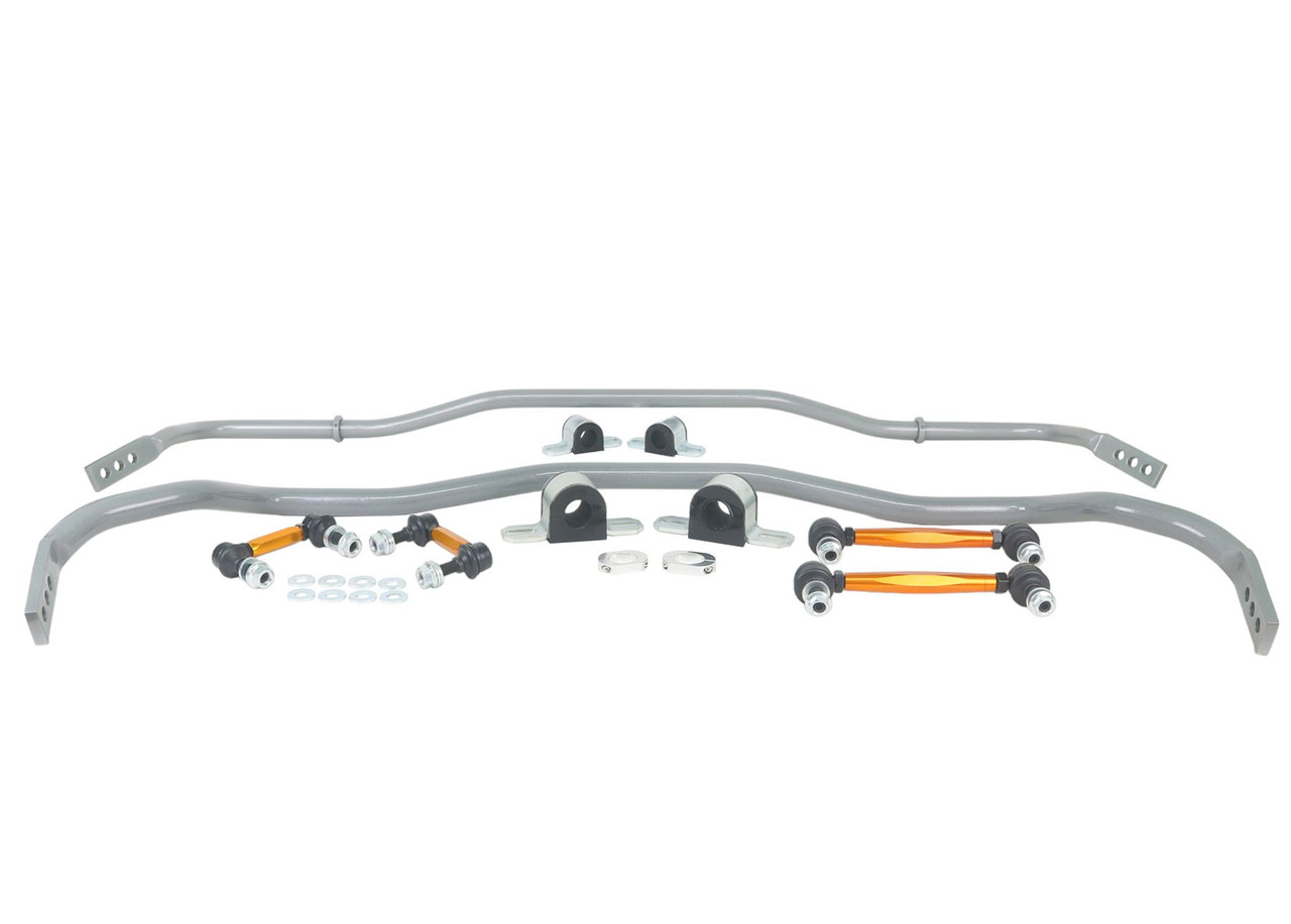 Whiteline Front and Rear Sway Bar - Vehicle Kit for Ford Mustang 15-18 Whiteline Front and Rear Sway Bar - Vehicle Kit for Ford Mustang 15-18
