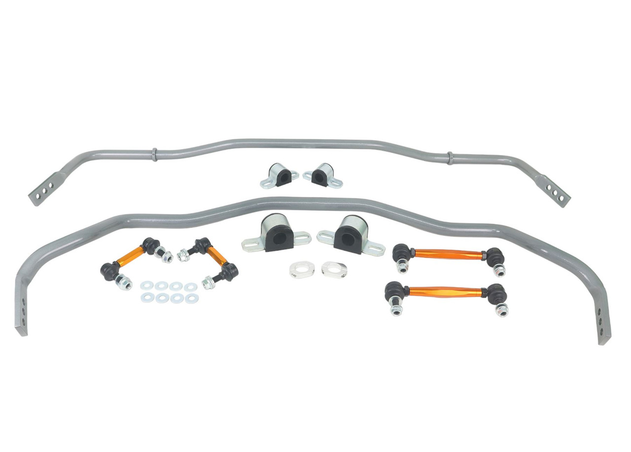 Whiteline Front and Rear Sway Bar - Vehicle Kit for Ford Mustang 15-18 Whiteline Front and Rear Sway Bar - Vehicle Kit for Ford Mustang 15-18