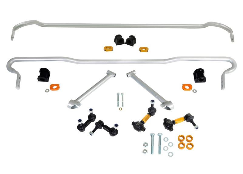Whiteline Front and Rear Sway Bar - Vehicle Kit for Subaru Impreza 08-10 Whiteline Front and Rear Sway Bar - Vehicle Kit for Subaru Impreza 08-10
