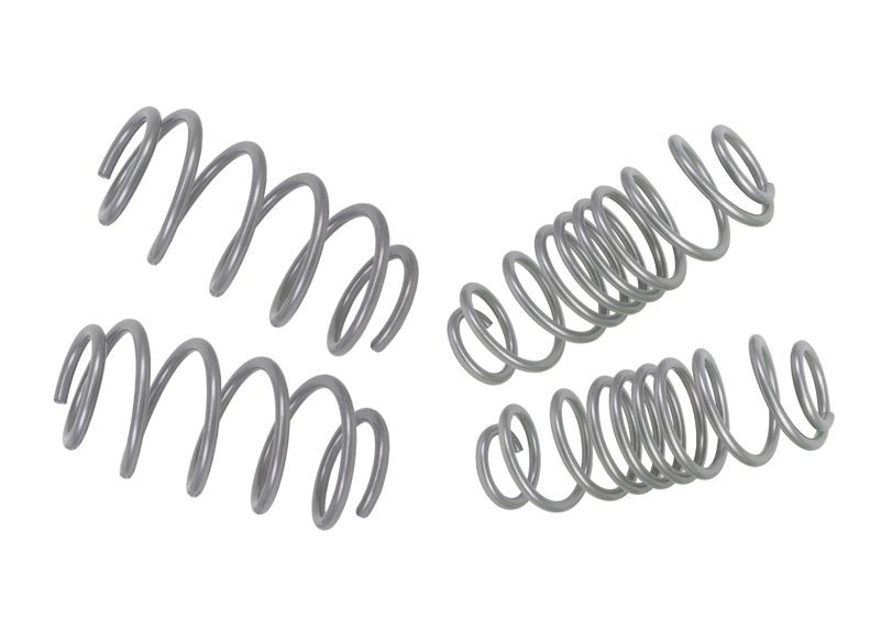 Whiteline Front and Rear Coil Springs - Lowered for Ford Fiesta 09-19 Whiteline Front and Rear Coil Springs - Lowered for Ford Fiesta 09-19