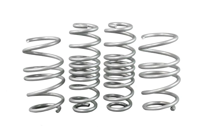 Whiteline Front and Rear Coil Springs - Lowered for Volkswagen Golf R 15-19 Whiteline Front and Rear Coil Springs - Lowered for Volkswagen Golf R 15-19