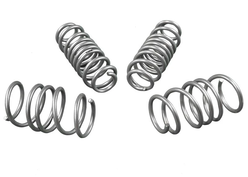 Whiteline Front and Rear Coil Springs - Lowered for Volkswagen Golf R 15-19 Whiteline Front and Rear Coil Springs - Lowered for Volkswagen Golf R 15-19
