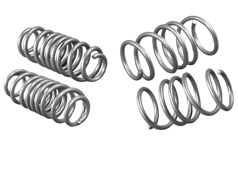 Whiteline Front and Rear Coil Springs - Lowered for Volkswagen Golf R 15-19 Whiteline Front and Rear Coil Springs - Lowered for Volkswagen Golf R 15-19