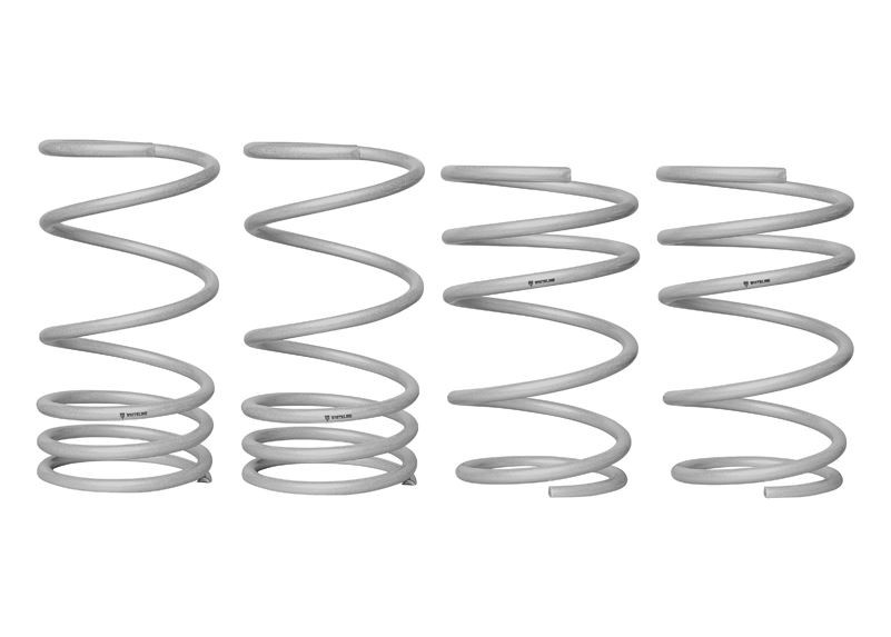 Whiteline Front and Rear Coil Springs - Lowered for Subaru Impreza 02-03