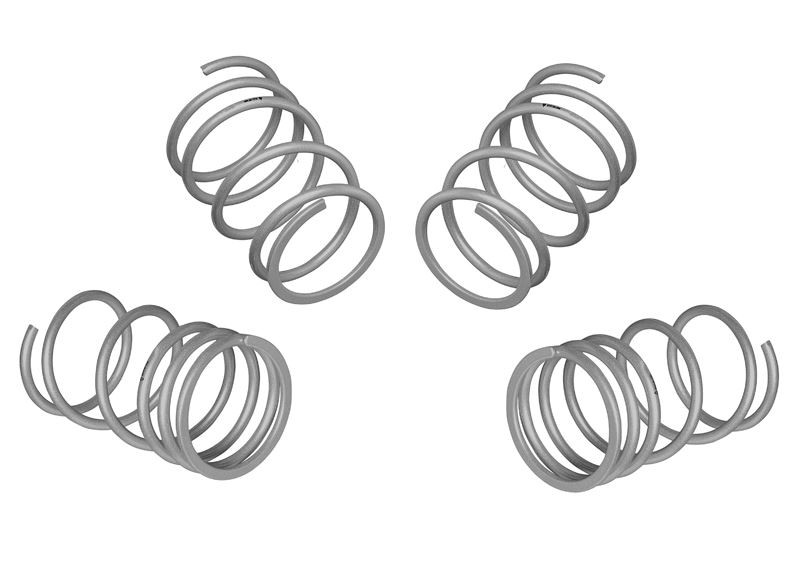 Whiteline Front and Rear Coil Springs - Lowered for Subaru Impreza 02-03