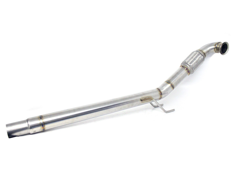 Darkside 2.5" Stainless De-Cat Downpipe for Mk5 Platform 1.9 TDI 2WD Darkside 2.5" Stainless De-Cat Downpipe for Mk5 Platform 1.9 TDI 2WD