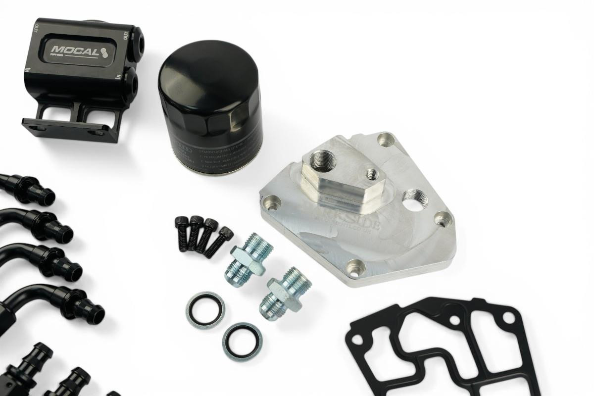 Darkside Oil Filter Relocation Kit for 1.9 TDI PD Engines Darkside Oil Filter Relocation Kit for 1.9 TDI PD Engines