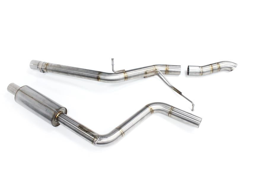 Darkside VW Caddy 2K - MK3 / MK4 Cat-Back Exhaust System 4WD Maxi Models Only