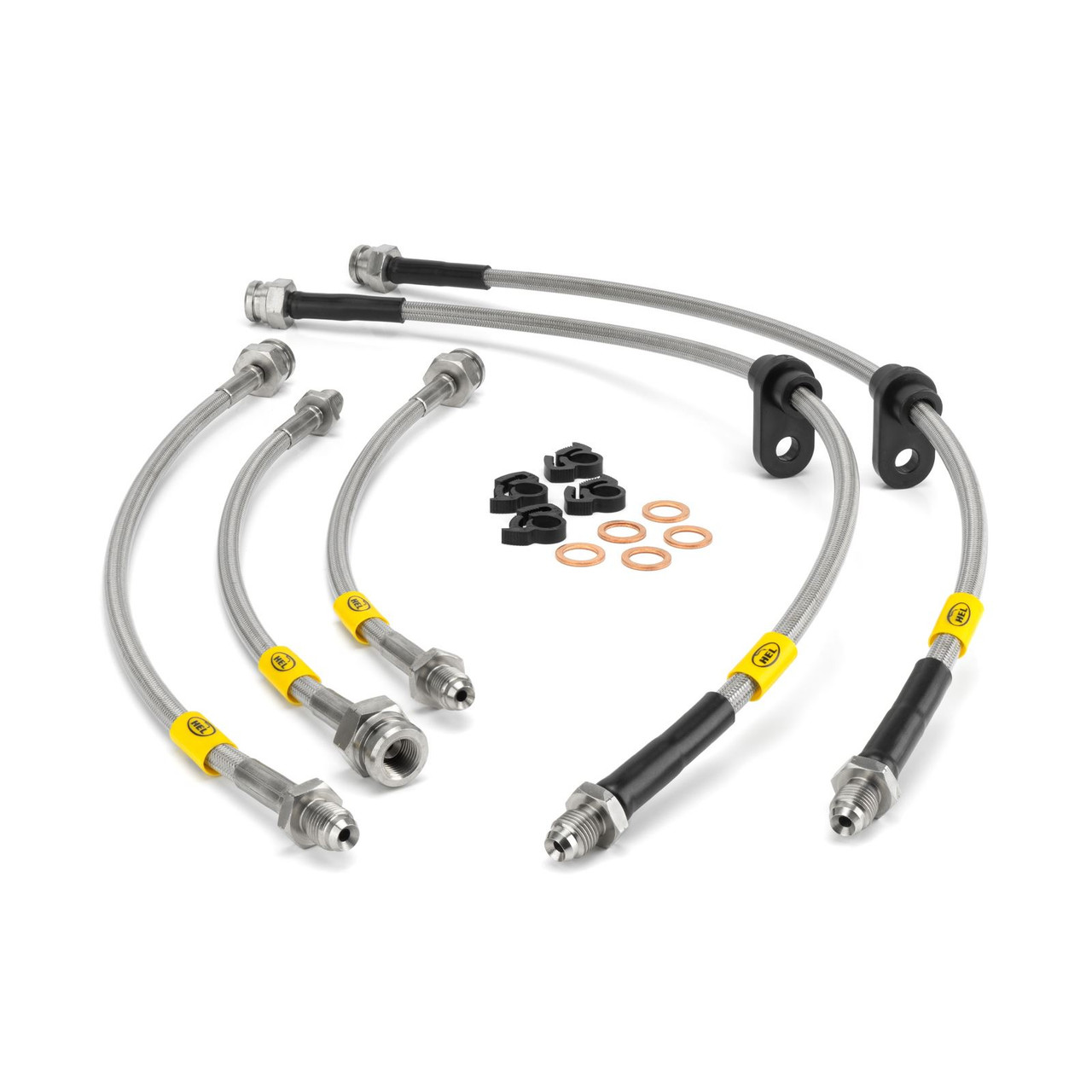 Mitsubishi Challenger 3.0 1998-2000 Brake Lines HEL Stainless Steel Braided Mitsubishi Challenger 3.0 1998-2000 Brake Lines HEL Stainless Steel Braided