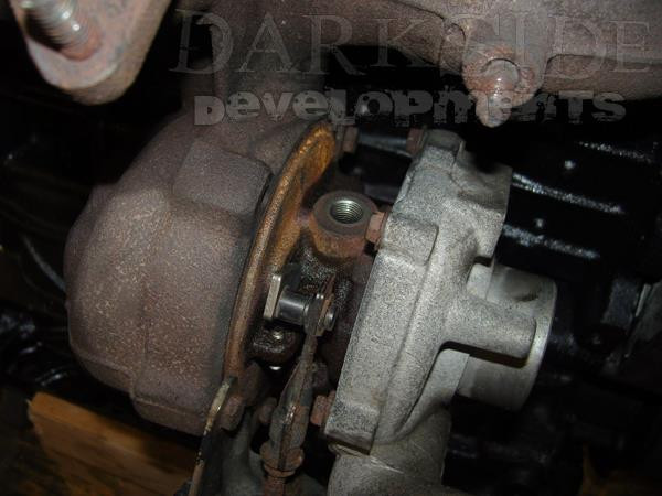 Darkside Braided Oil Feed Line for 1.9 and 2.0 TDI