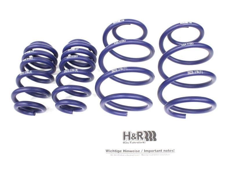 H&R Lowering Springs for Transporter T5 / T5.1 / T6 - 1.9 / 2.0 / 2.5 TDI (~40mm)