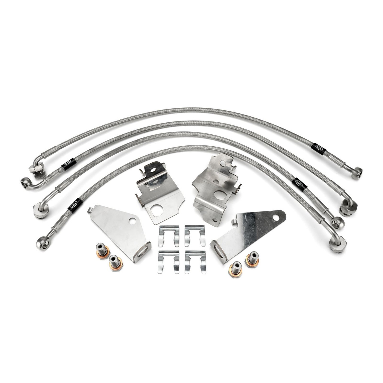 Jaguar XF I (X250) All Models (See Notes) 2008-2015 Brake Lines HEL Stainless Steel Braided