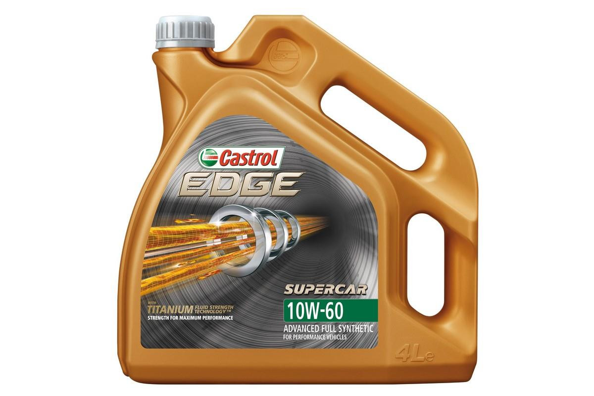 4L Castrol EDGE SUPERCAR 10w-60 Titanium Engine Oil for KTM / TFSI