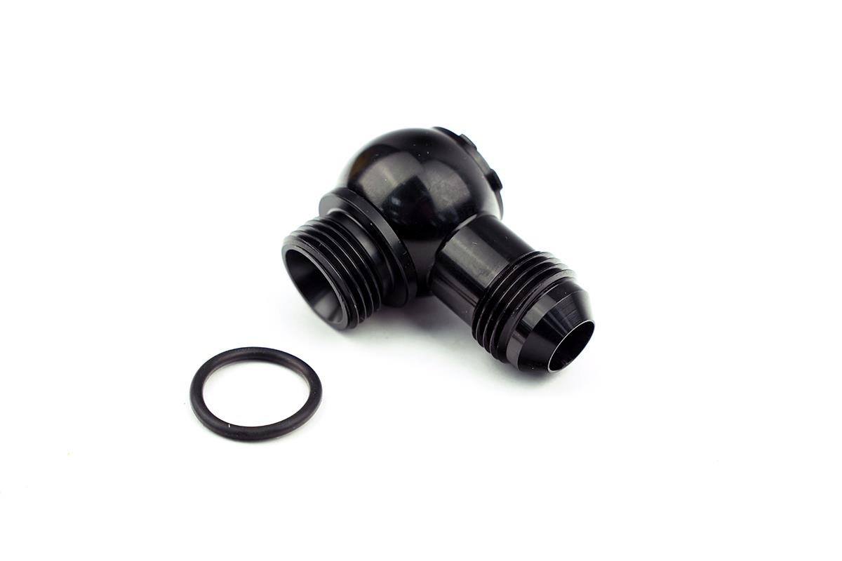 AN8 to 3/4" UNF Banjo Adapter Fitting for Oil Cooler Take Off Plates