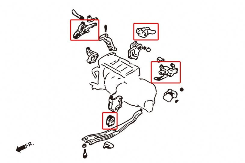 Hardrace Harden Engine Mount Ford Tierra, Mazda 323, 5