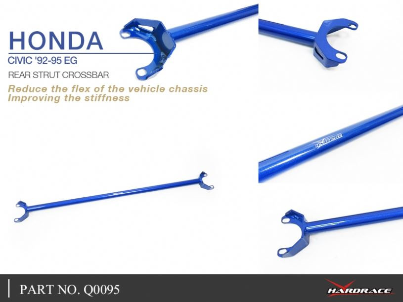 Hardrace Rear Strut Crossbar Honda Civic, Integra, Shuttle