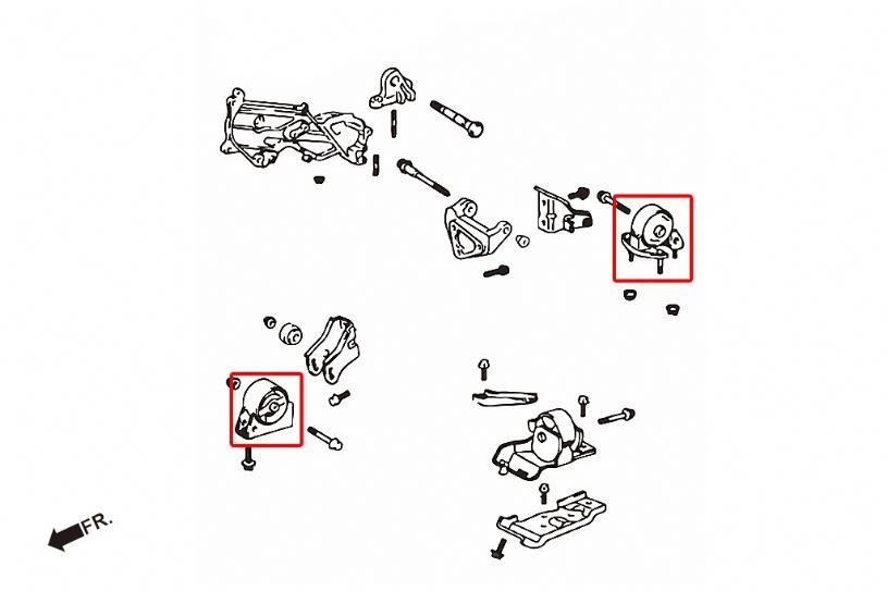 Hardrace Harden Enigne Mount Toyota Corolla/altis/auris Hardrace Harden Enigne Mount Toyota Corolla/altis/auris
