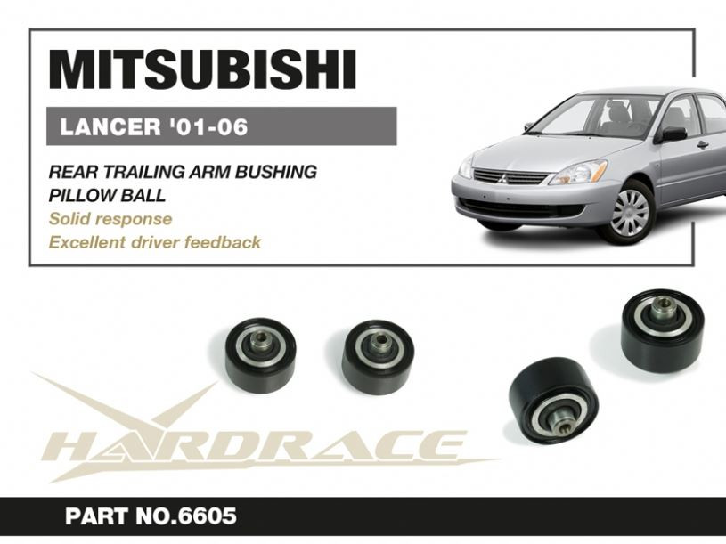 Hardrace Rear Trailing Arm Bushing Mitsubishi Lancer mirage