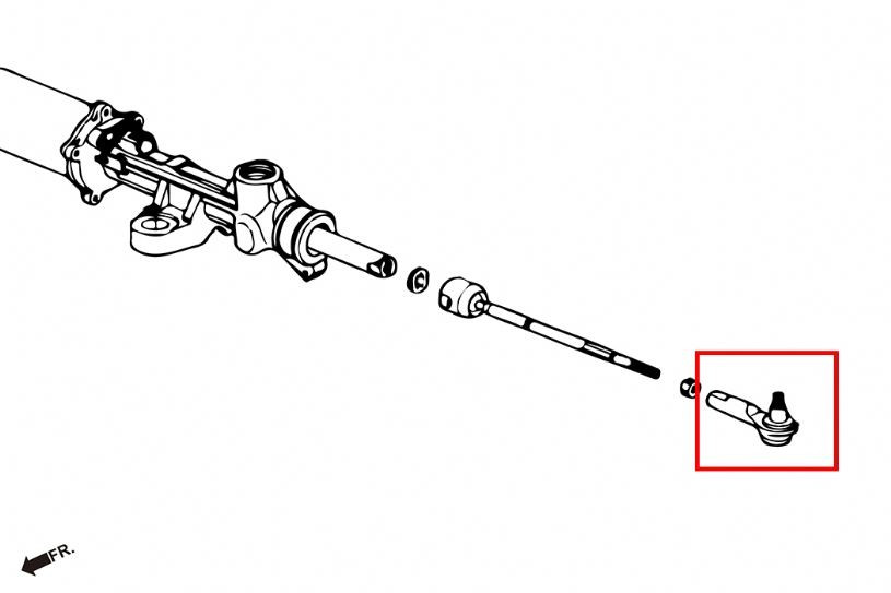 Hardrace Rc Tie Rod End Honda S2000