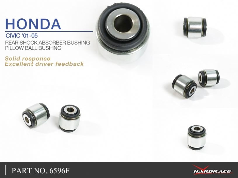 Hardrace Rear Shock Absorber Bushing Honda Civic
