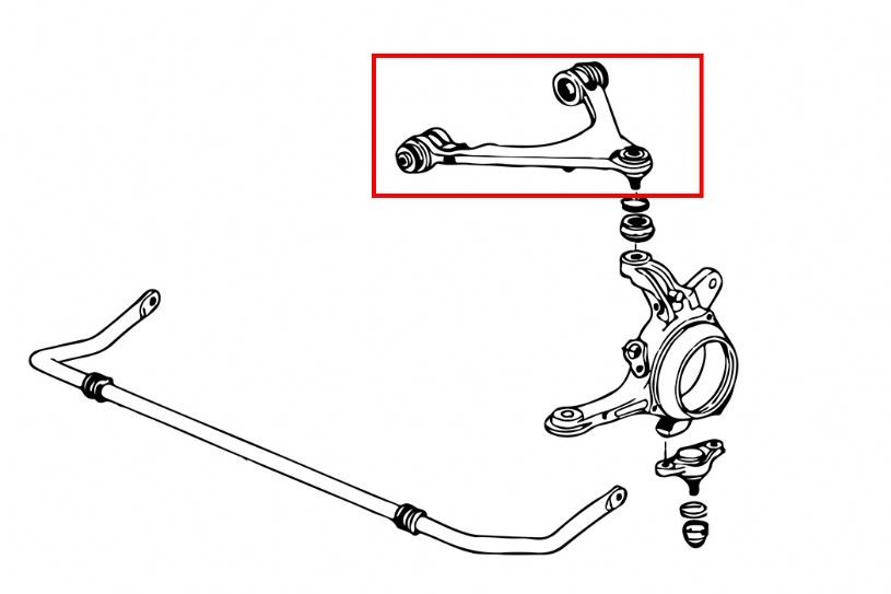 Hardrace Front Upper Arm Camber Kit Honda S2000