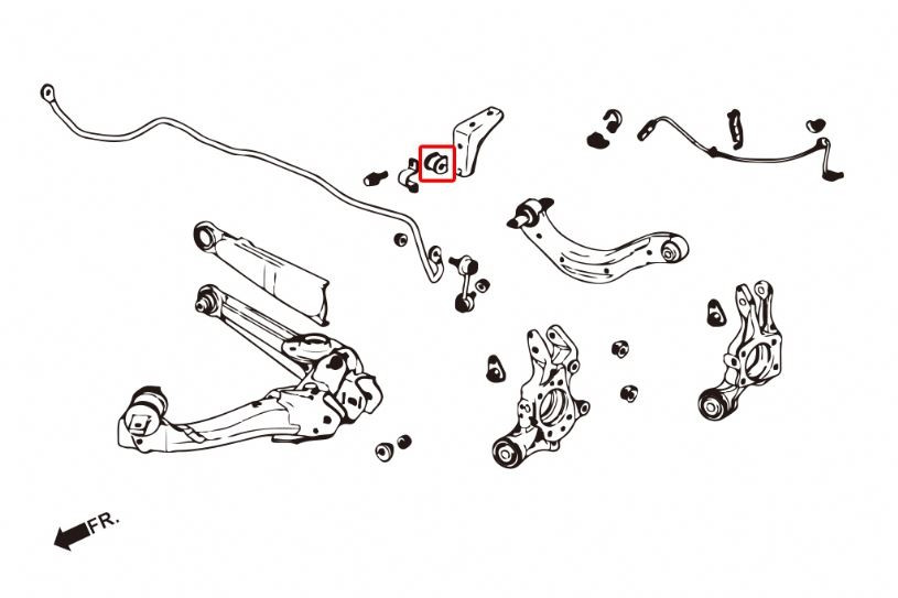 Hardrace Rear Stabilizer Bushing Honda Civic Hardrace Rear Stabilizer Bushing Honda Civic