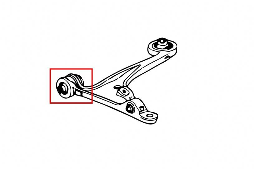 Hardrace Front Lower Arm Bushing Honda S2000