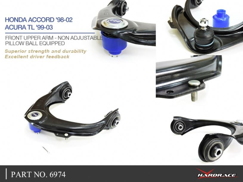Hardrace Front Upper Control Arm Honda Accord