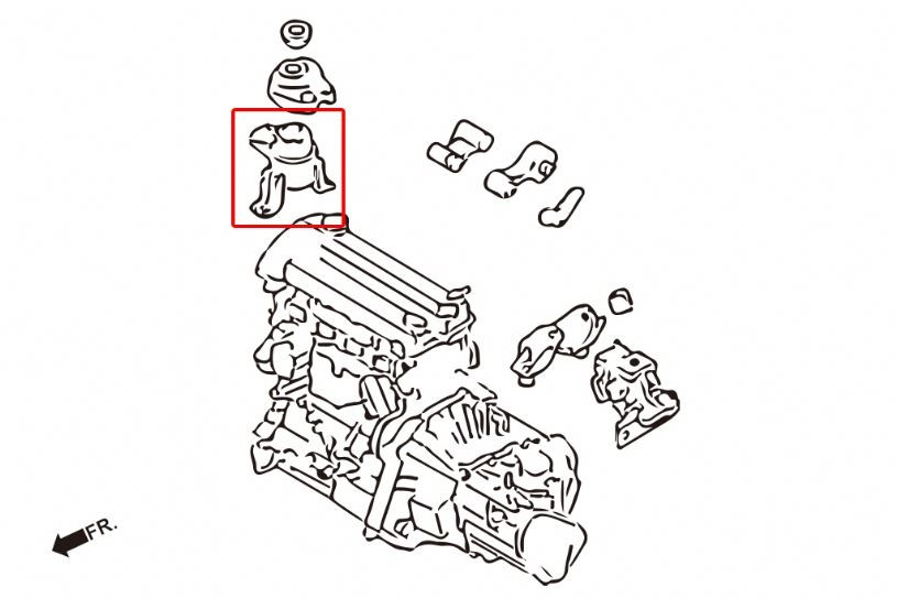 Hardrace Harden Engine Mount Mazda 6
