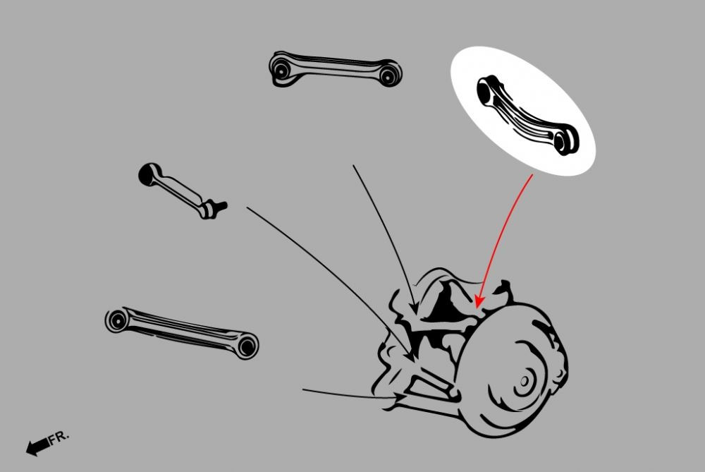 Hardrace Rear Camber Kit Mercedes-Benz C-class, E-class, Slk/slc-class