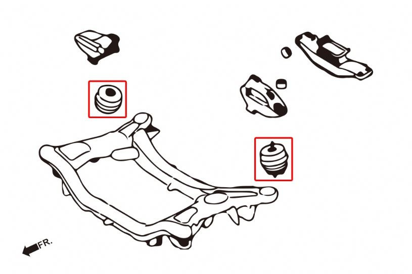 Hardrace Harden Engine Mount Hyundai Genesis coupe