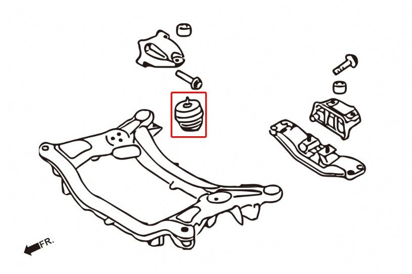 Hardrace Harden Engine Mount Hyundai Genesis coupe