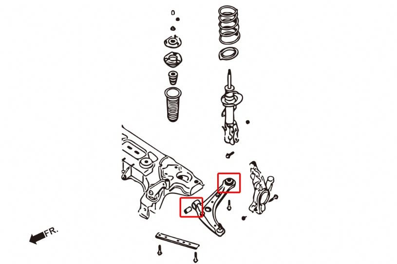 Hardrace Front Lower Arm Bushing Ford Fiesta, Mazda 2 Hardrace Front Lower Arm Bushing Ford Fiesta, Mazda 2