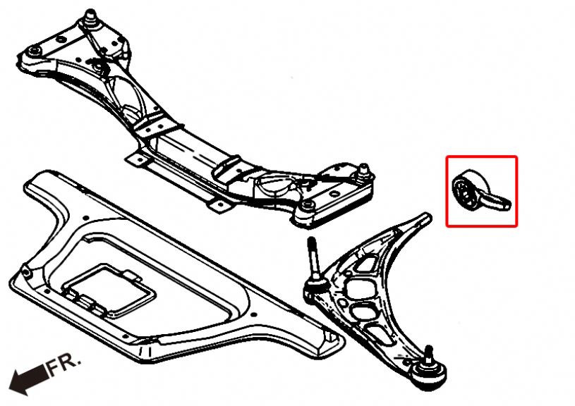 Hardrace Front Lower Arm Bush Bmw 3 Series
