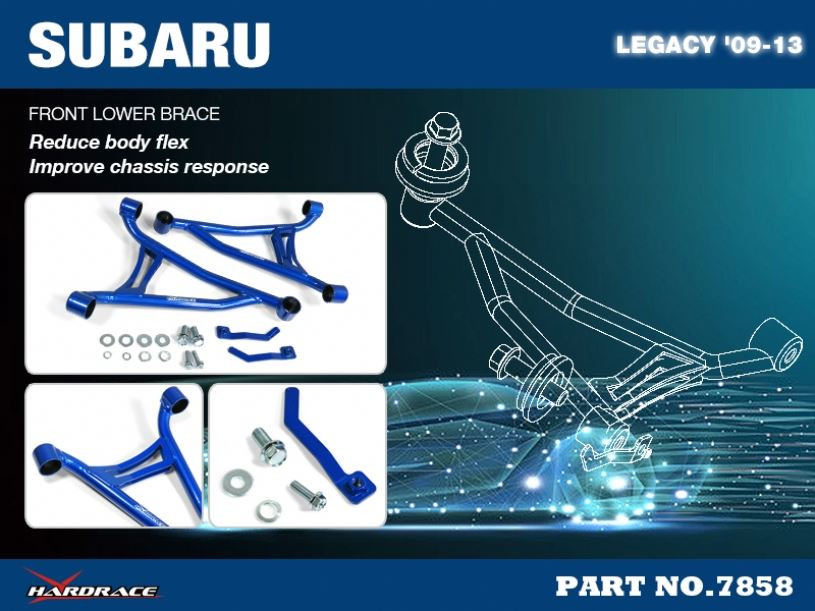 Hardrace Front Lower Brace Subaru Legacy/outback