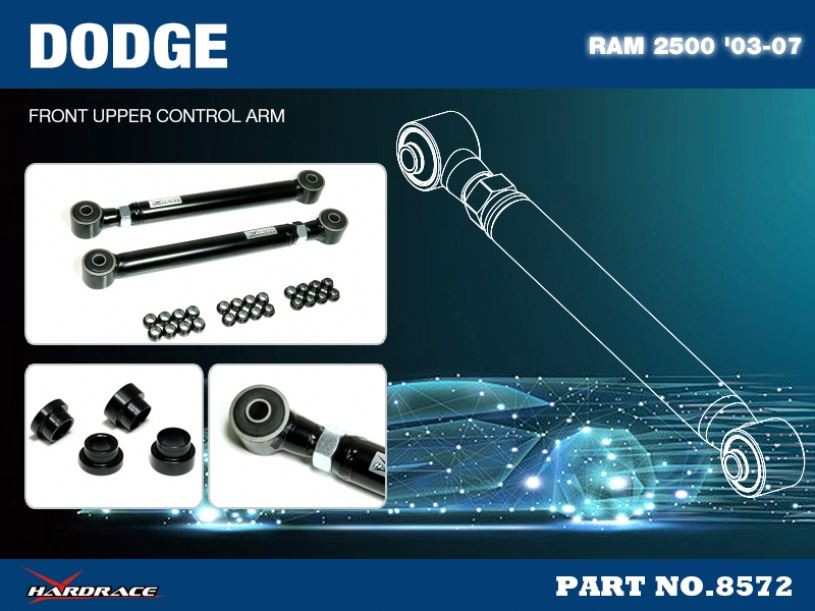 Hardrace Front Upper Control Arm Dodge Ram Hardrace Front Upper Control Arm Dodge Ram