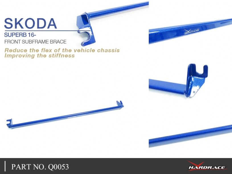 Hardrace Front Subframe Brace Skoda Superb