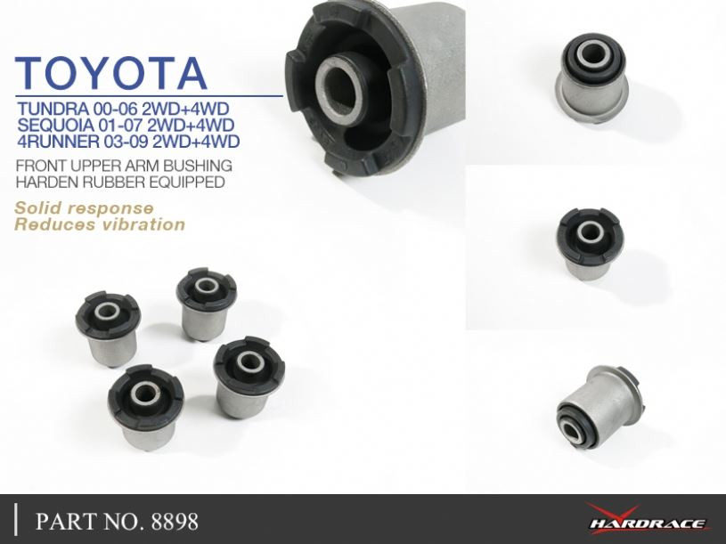 Hardrace Front Upper Arm Bushing Toyota 4Runner, Sequoia, Tundra