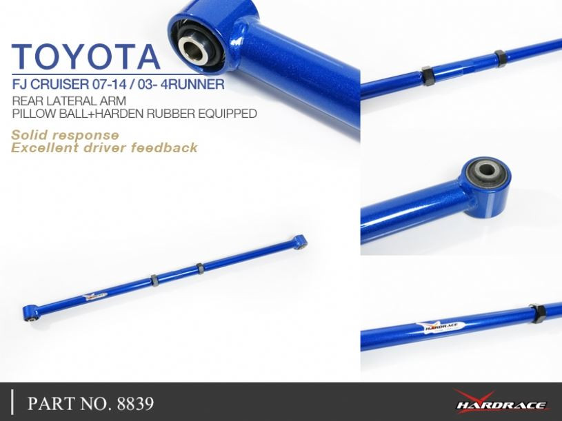 Hardrace Rear Lateral Arm Lexus GX, Toyota 4Runner, Fj cruiser, Land cruiser prado