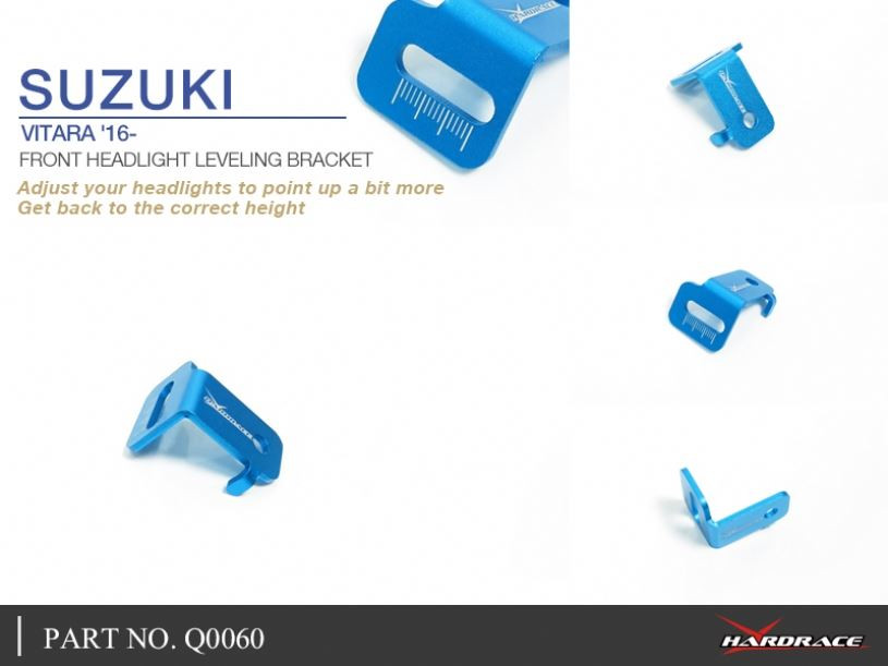 Hardrace Front Headlight Leveling Bracket Suzuki SX4, Vitara