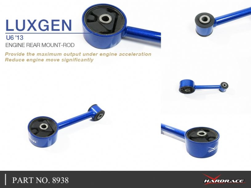 Hardrace Engine Rear Mount-rod Luxgen U6 Hardrace Engine Rear Mount-rod Luxgen U6