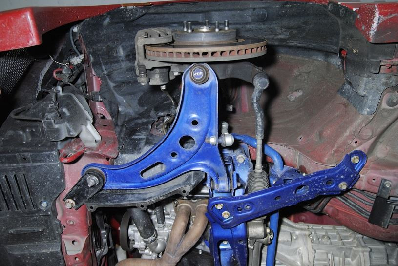 Hardrace Front Lower Control Arm + Roll Center Adjuster Scion FR-S, Subaru BRZ, Toyota 86