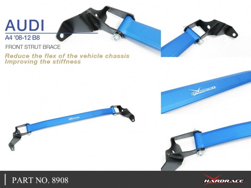 Hardrace Front Strut Brace Audi A4