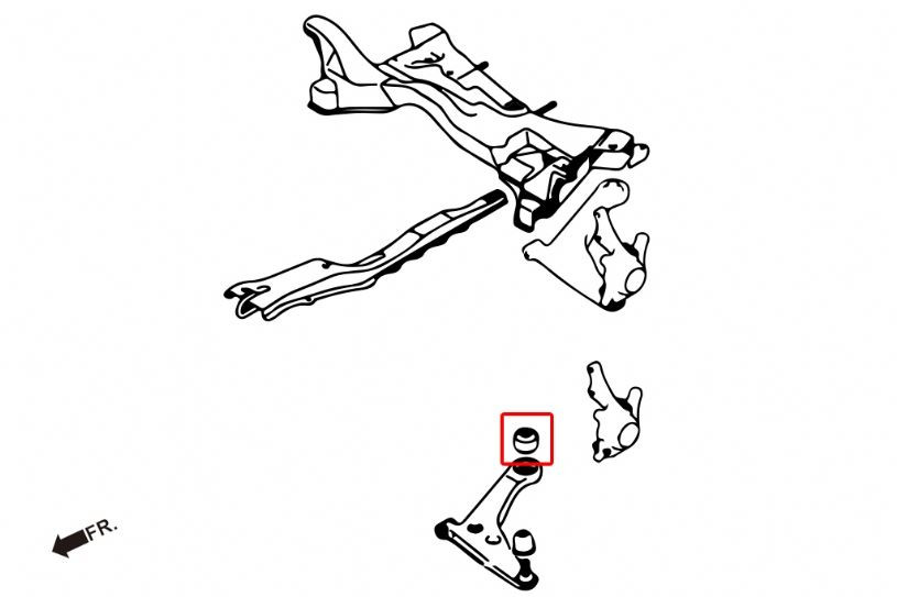 Hardrace Front Lower Arm Bush - Rear Mitsubishi Eclipse cross, Lancer mirage, Outlander Hardrace Front Lower Arm Bush - Rear Mitsubishi Eclipse cross, Lancer mirage, Outlander