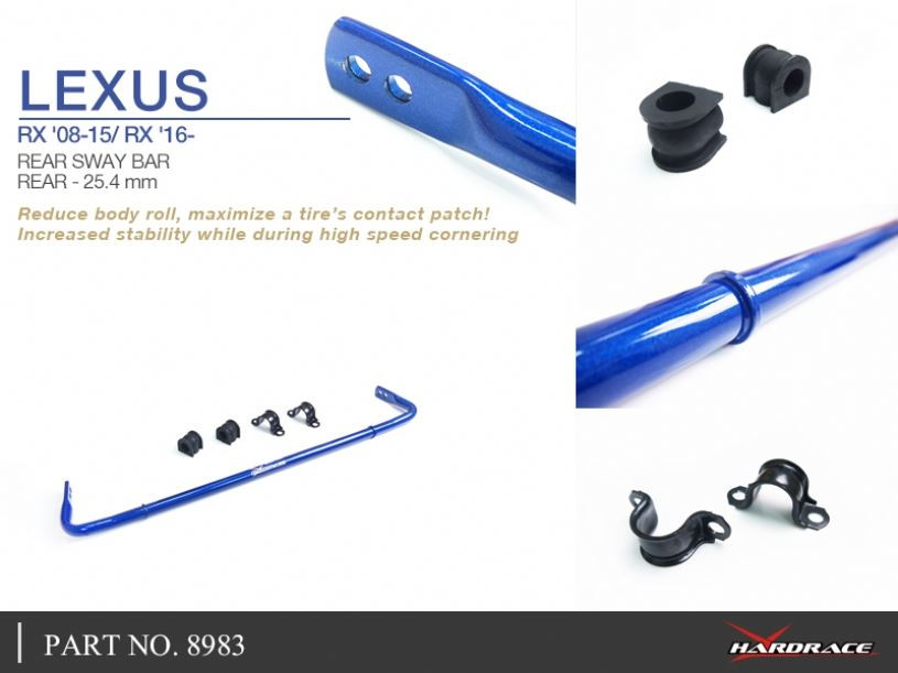 Hardrace Rear Sway Bar Lexus RX