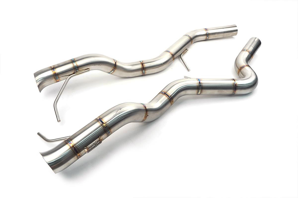 Range Rover Velar 2.5" Stainless Steel Rear Silencer Delete Pipe Kit