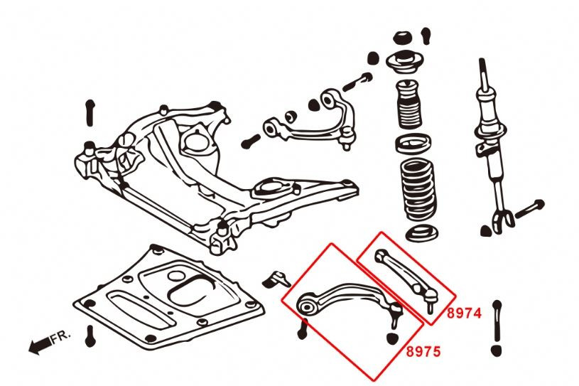 Hardrace Front Lower - Front Arm Bmw 5 Series, 6 Series Hardrace Front Lower - Front Arm Bmw 5 Series, 6 Series