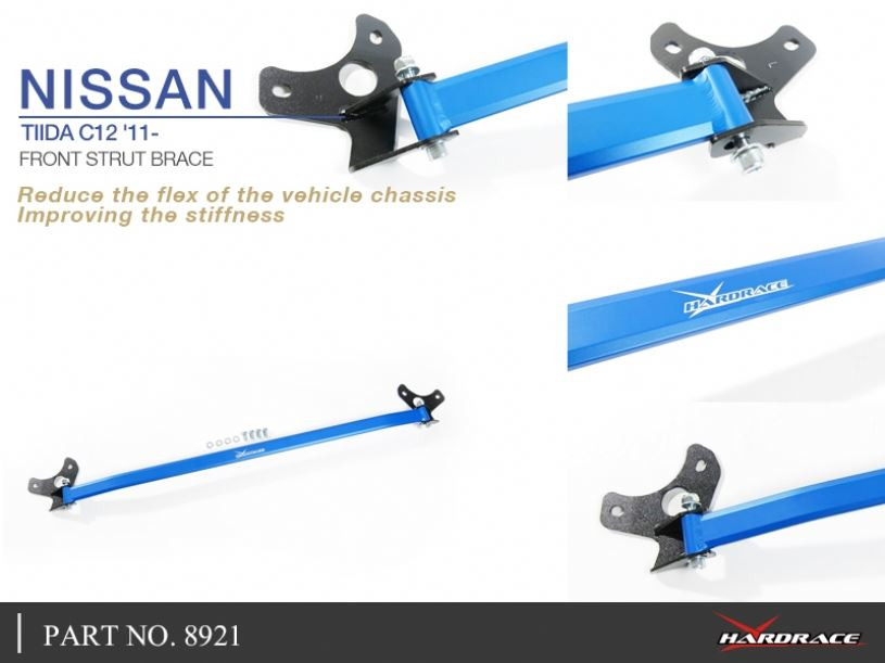 Hardrace Front Strut Brace Nissan Tiida